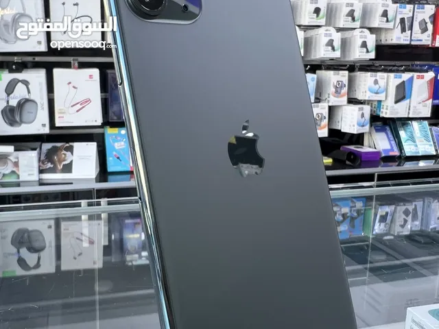 iPhone 11 Pro Max Used (256 GB) ايفون 11 برو ماكس (256) حيجا مستعمل بحالة ممتازة مش مفتوح او مصلح