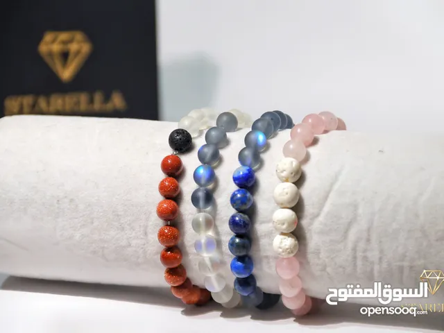 سوار من الاحجار الكريمة الطبيعية