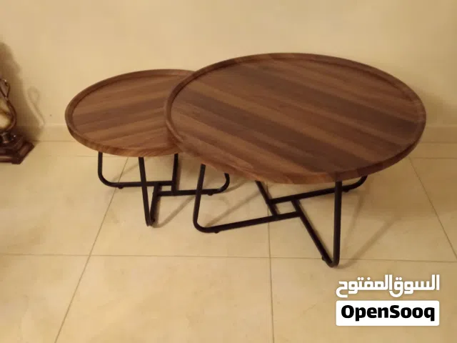 طقم طاولات وسط بحاله جيده جدا
