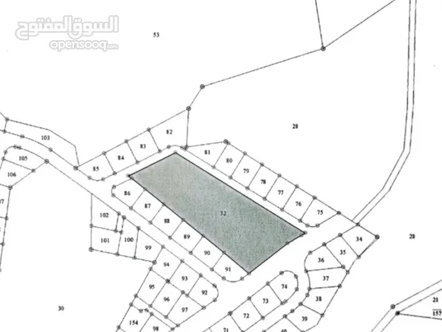 للبيع قطعة أرض مميزة تقع في محافظة العاصمة