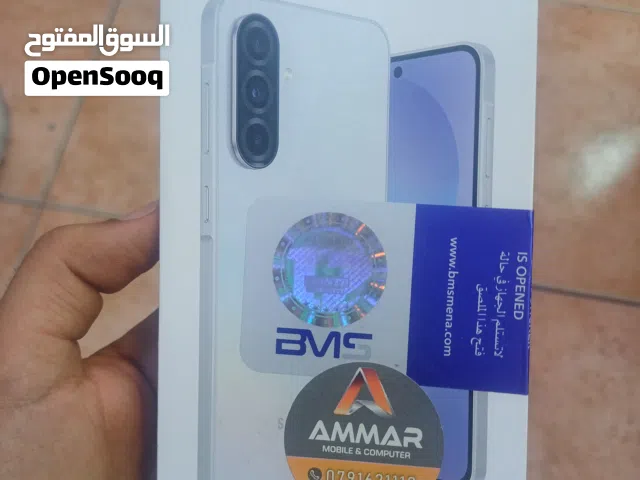جهاز سامسونج جالاكسي A36 الأبيض الجديد بسعة 256 جيجابايت الجهاز لم يستخدم ابدا