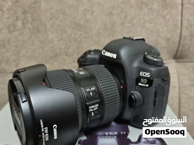 Canon 5D Mark IV مع عدسة 24-70 وكاله الجيل الثاني بسعر خرافي