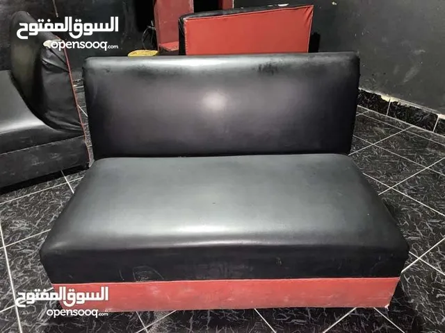 صوفات كنب جلد نخب حسب الصور للمحلات ونوادي الالعاب والحلاقين