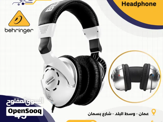 سماعة ستديو Behringer HPS3000 High-Performance Studio Headphones