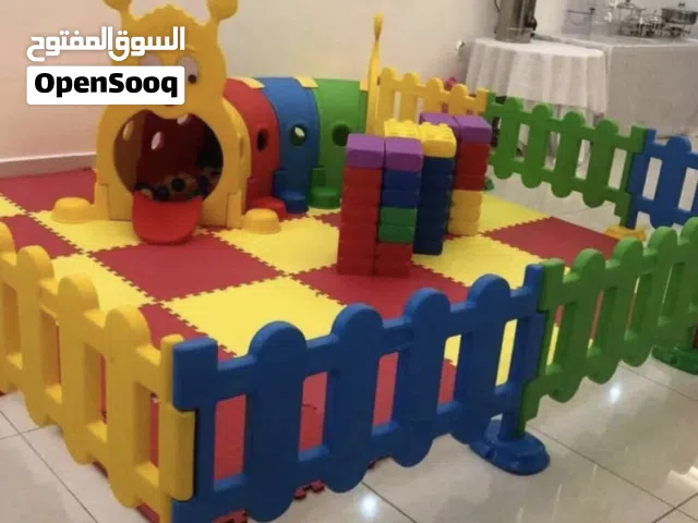 غرفة اطفال مجهزة باكج حواجز مع ارضيات فوم مع دوده ليجو جامبو
