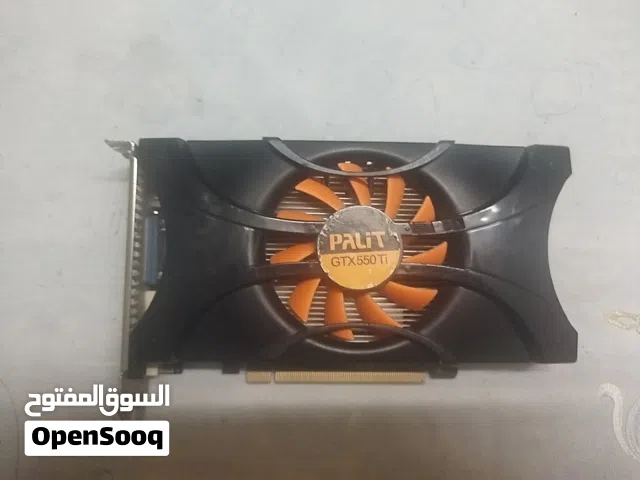 كرت شاشه GTX550TI 1G DDR5 فيه مشكله بسيطه