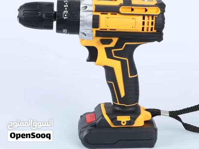 دريل شحن جنطة مع ملحقات للبيع