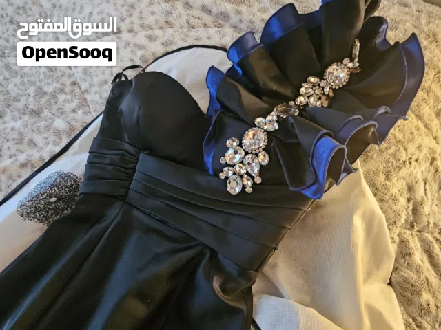 فستان سهرة ميرميد لون كحلي صناعة تركية سعر البيع 85د