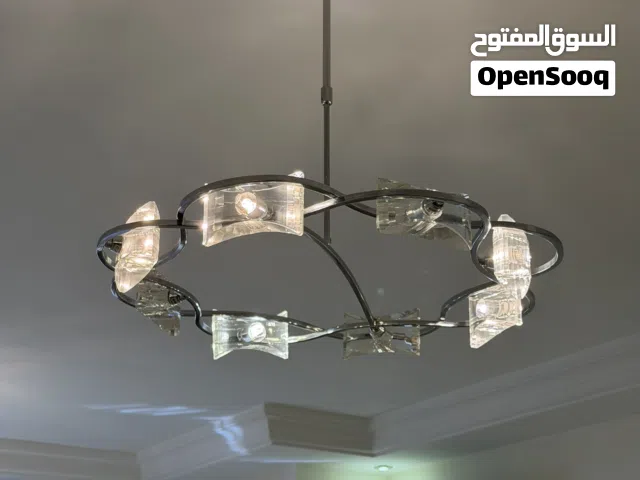 ثريات كريستال عدد 2 للبيع  مستعمل