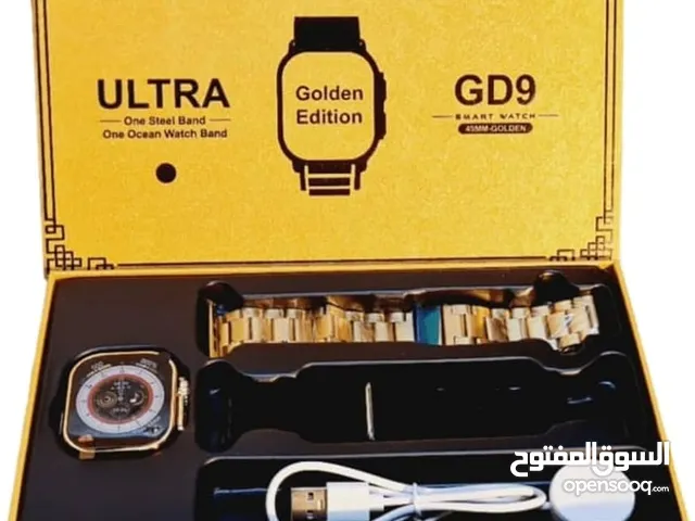 ساعة ذكية GD9 ultra gold