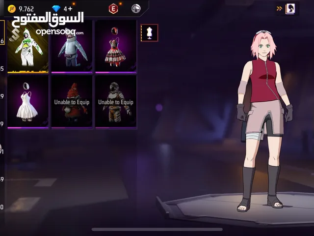 Free Fire Accounts and Characters for Sale in Amman