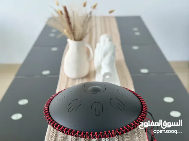 440Hz Handpan Drum 9 Notes 35.56 cm. Black Color