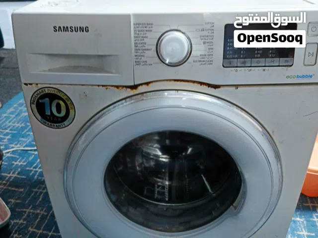 غسالة سامسونج مستعمل بحالة جيدة 9 كيلو