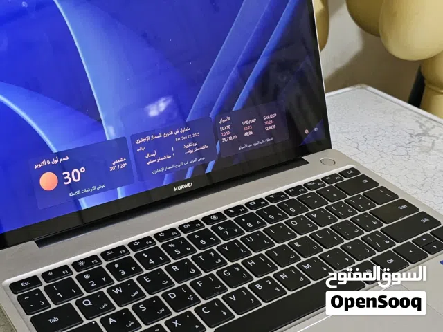 Huawei MateBook 13s i7 / RAM 16GB / SSD 512GB كسر زيرو