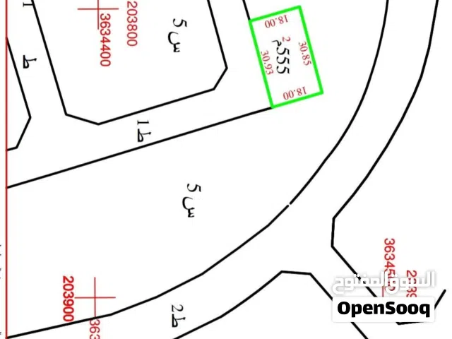 قطعة أرض سكنية في قلب مدينة جنـزور