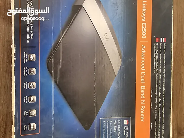 رواتر linksys موديل E2500من شركة cisco Dual-Band مستعمل للبيع