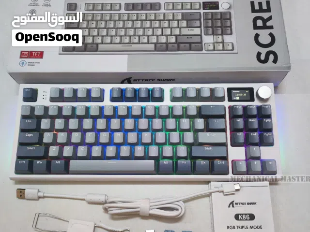 كيبورد كيمنك ميكانيكية احترافية – Attack Shark K86