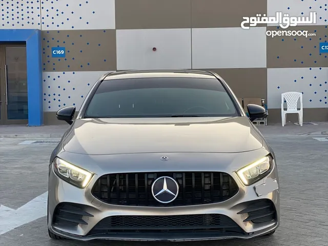 مرسيدس بنز A-Class AMG A220 رمادي 2019 وارد امريكا Mercedes-Benz A-Class AMG A220 Gray 2019 USA