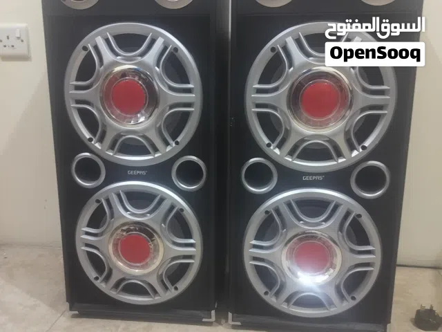Geepas sound system with remote with wireless mic