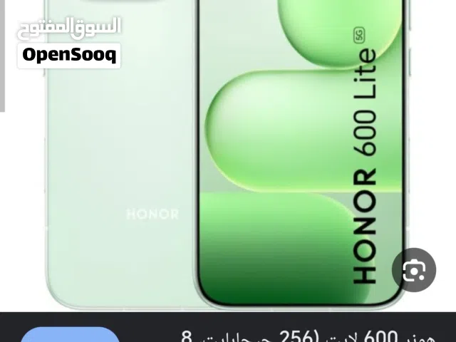 Honor 600 lite استعمال اقل من شهر استخدام  خفيف بحاله ممتازه