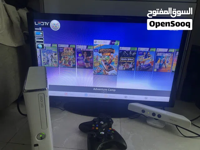 اكسبوكس 360 مهكرة مع 11 لعبة وشاشة سامسونج