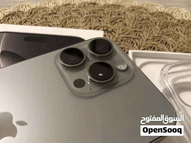 iPhone 16 pro max 256G middle East /Natural Desert 95% Health