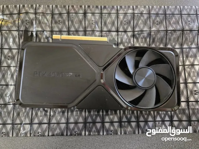 كرت شاشة NVIDIA GeForce RTX 4070 Super Founders Edition مستعمل