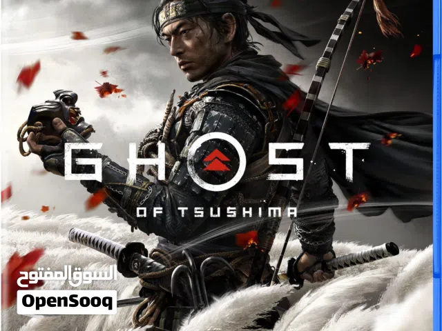 لعبة ghost of tsushima ps4 للبيع مستعمل