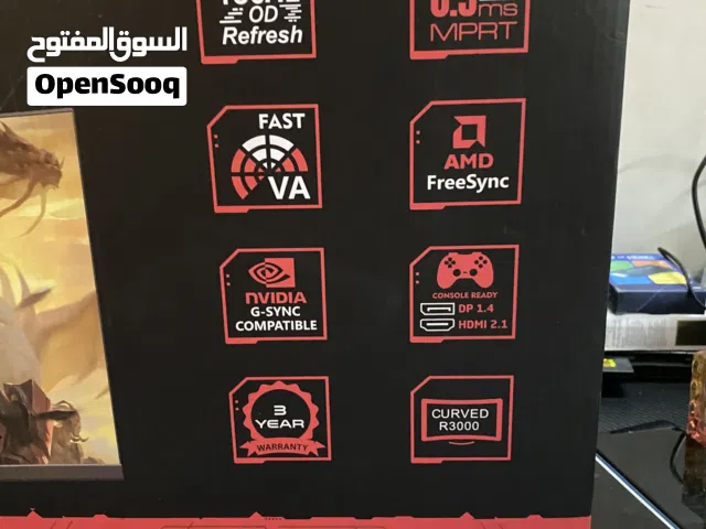 شاشة كيم اون 2k 180Hz