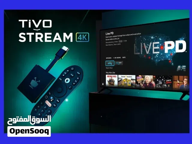 اقوى اجهزة البث الذكي بين يديك: متوفر الان TiVo Stream 4K وجهاز GD1 Android 14 الاحدث