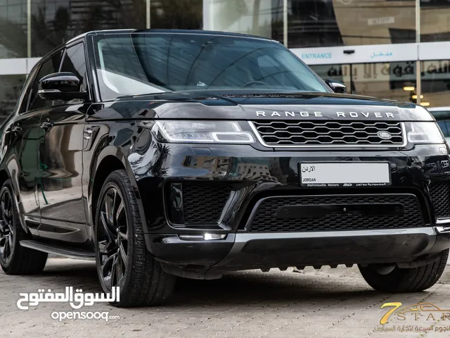 Range Rover Sport 2019 Hse Black package السيارة وارد و صيانة الشركة و قطعت مسافة 63000