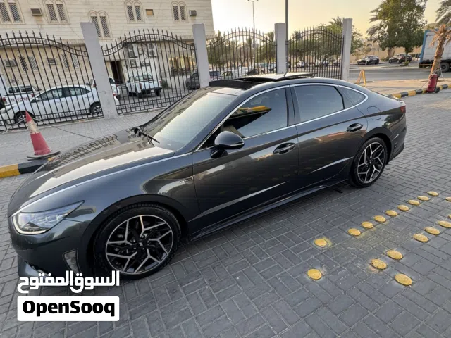Huyndai Sonata N-Line 2023  خليجي  سبورت  2500 سي سي تيربو  فل كامل  ممشى 23,000 كم