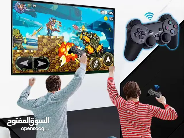 جهاز Game Stick عشرة آلاف لعبة  الجهاز رائع ومناسب للأطفال  ومليء بألعاب ممتعة وجميلة للغاية