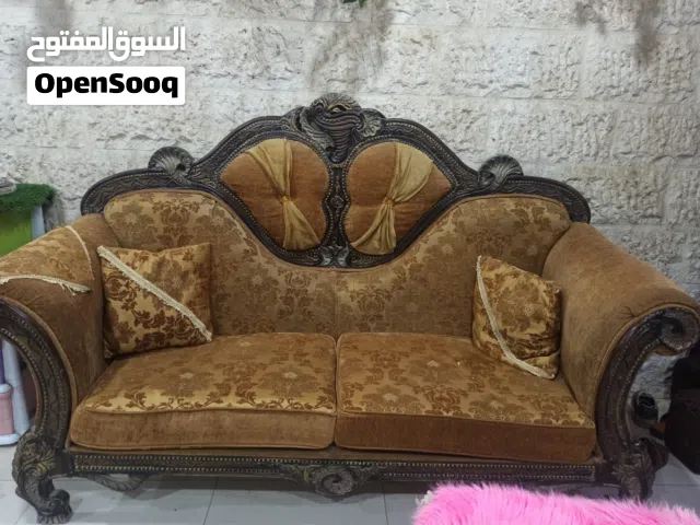 للبيع طقم كنب خشب زان فاخر