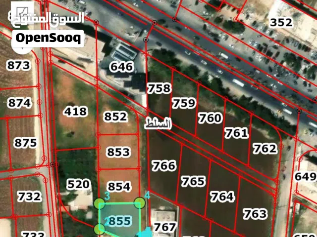 أرض في السرو الجنوبي على شارعين