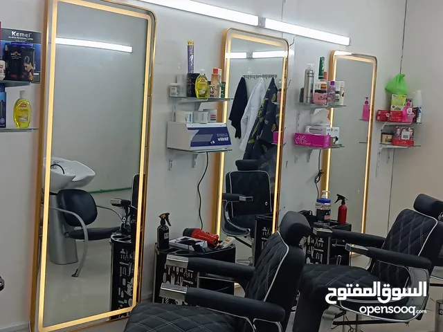Gents saloon for sale in ajman rawda2 abaya roundabout single near. With licence and everything.
