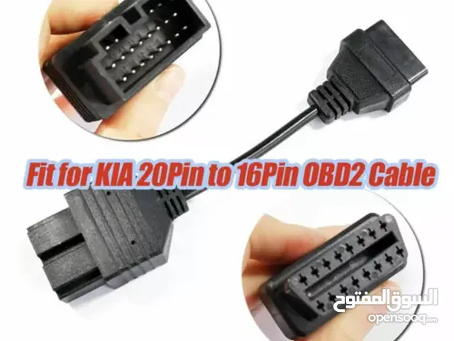 OBD2 Diagnostic Connector Cable Plug Adapter Tool Fit For KIA 20Pin to 16Pin