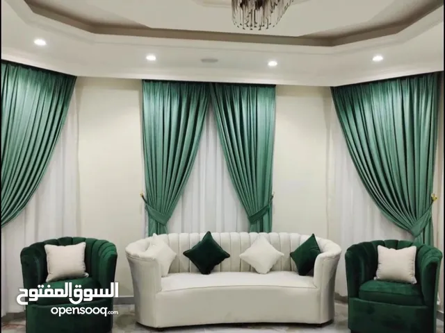 -نقوم بتصنيع جميع أنواع الكنب وغرف الجلوس والستائر الجديدة - الكنب القديم نغير القماش