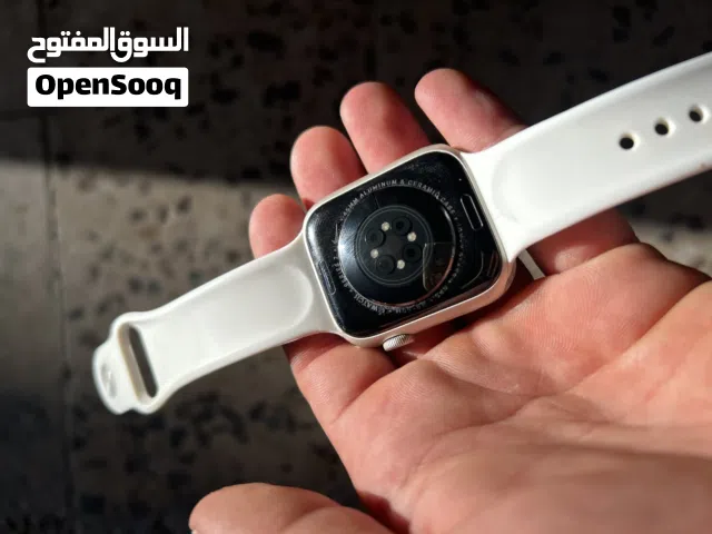 Apple Watch Series 7  بحالة الوكالة  استعمال خفيف  وسعر مغري