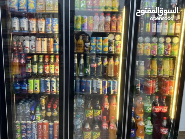 ثلاجة عرض محلات ثلاثة ابواب مديل 2025