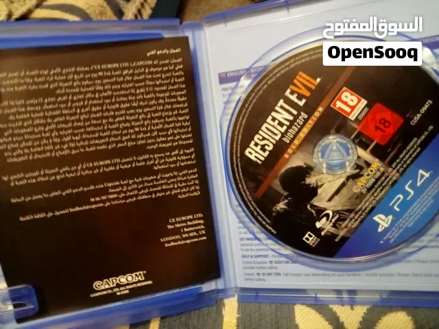 ريزدنت ايفل 7/ resident evil 7 قرص جديد على گد تختيم مرة واحدة فقط گولد ادشن بيه اضافات