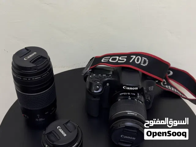 كامرة كانون D70 للبيع مع جميع الملحقات