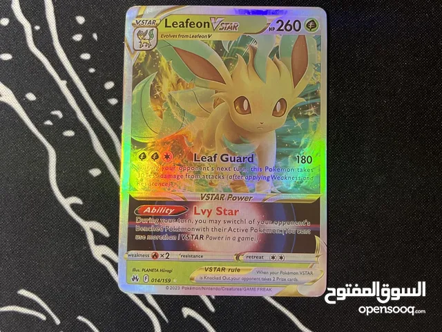 Pokémon TCG Leafeon VSTAR Crown Zenith 014/159 Holo Ultra Rare.