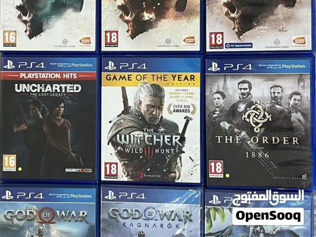 ألعاب الفيديو لجهاز بلايستيشن 4