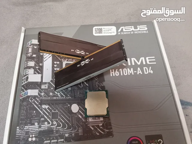 رام +مثار بورد+معالج جديدي مش مستعمل ولا مرة