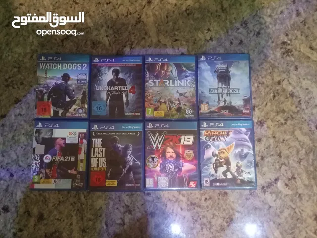 دسكات بلايستيشن 4 للبيع مع بعض