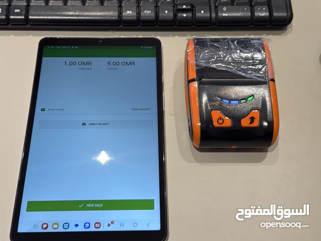 نظام محاسبه مع طابعه محمول