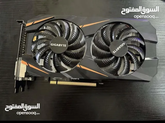 كرت شاشة gtx1060 6 g مستعمل بحالة جيدة