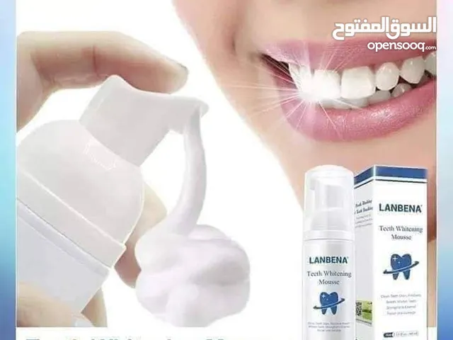 lenbena teeth whiten تبييض الأسنان لينبينا   هل أسنانك صفراء وهل تبدو محرجة للغاية؟  الأسنان