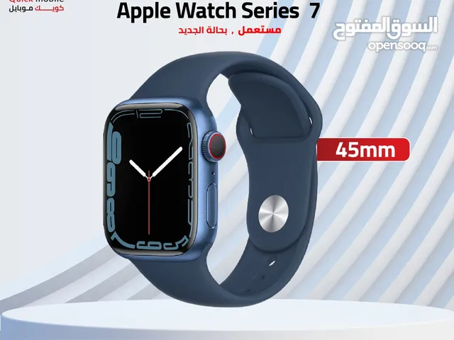 APLLE WATCH S7 (45M) USED /// ساعة ابل الجيل السابع مستعمل وكاله مقاس 45 ملي